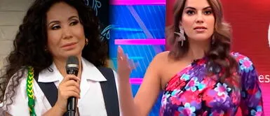 Valeria Piazza parcha a Janet Barboza en vivo: "Aún estoy viva, no he muerto" Valeria Piazza encara a Janet Barboza y Edson Dávila en vivo: "Yo no he muerto"