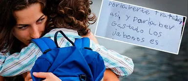 El pequeño emocionó a millones de usuarios con su carta. "Perdón por gastar los jabones": niño hace llorar a miles por carta a su madre tras travesura