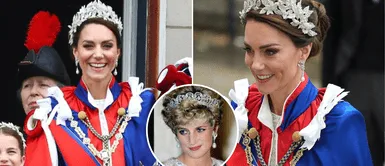 Kate Middleton honra a Lady Di en la coronación. Kate Middleton honra a Lady Di con un atuendo bordado y unos aretes icónicos en la coronación real