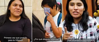 Estudiantes sorprenden con declaración: Postulo a la Villarreal porque no ingresé a San Marcos Estudiantes sorprenden con declaración: "Postulo a la Villarreal porque no ingresé a San Marcos"