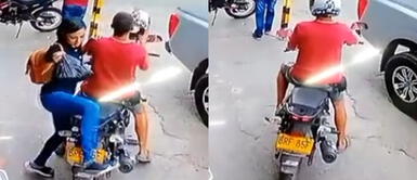 El joven se marchó en su moto y dejó a su novia. Joven fue a recoger a su novia, pero se olvida de ella: "Era su primer día como enamorados"