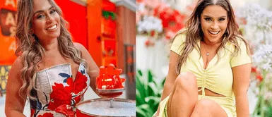 Ethel Pozo deslumbra con dos looks coloridos. Ethel Pozo enciende las playas del Caribe con sensual bikini boho de ensueño