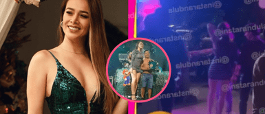 Jossmery Toledo camina escoltada en discoteca, pese a que "nadie la sigue" Jossmery Toledo se pasea por discoteca con escoltas, pese a que "nadie la sigue"