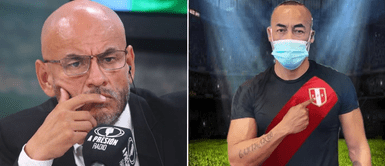 Percy Olivares no se guardó nada en plena discusión. Percy Olivares ataca a Peter Arévalo tras fuerte debate: "Tú estás por la plata"