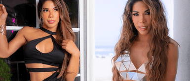 Karen Dejo demuestra su verdadero estilo con dos outfits. Karen Dejo irradia estilo con su imponente outfit neón en una sesión fotográfica llena de energía