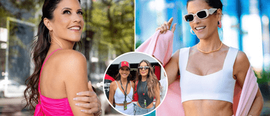 María Pia impresiona con dos outfits en tonalidades rosadas. María Pia Copello domina la moda con outfit total white junto a Camila Cohello en Fórmula 1