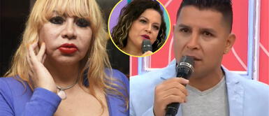 Susy Díaz recibe advertencia de Néstor Villanueva. Néstor Villanueva demanda a Susy Díaz por medio millón de soles por daños y perjuicios