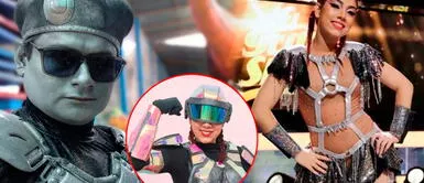 Robotina lo cuadra a Robotín: "Yo he sido robot antes de conocerlo a él, no sé qué está hablando" Robotina minimiza a Robotín: "Yo he sido robot antes de conocerlo, no sé qué está hablando"