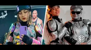 Robotina habló su exrelación con Robotín en el set de Magaly. Robotina confiesa que su madre no aceptaba a Robotín como pareja: "No le agradaba del todo"