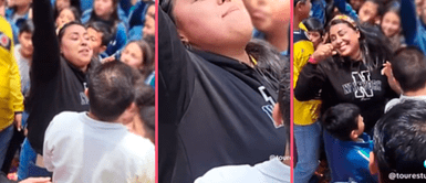 Profesora la hace linda en TikTok al sacar sus mejores pasos con sus estudiantes Profesora la hace linda en TikTok al sacar sus mejores pasos con sus estudiantes: "Las de mi época solo gritaban"