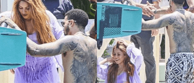 Shakira sale con Lewis Hamilton en su segunda cita Shakira olvida a Piqué y se luce con el piloto Lewis Hamilton paseando en yate por las playas de Miami