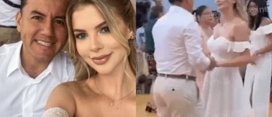 Brunella Horna se luce bailando con Richard Acuña Brunella Horna luce 'pancita' de presunto embarazo al ser captada bailando con Richard Acuña