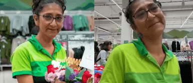 La señora recibió un emotivo detalle en el Día de la Madre. Peruana trabajó durante Día de la Madre y recibió emotiva sorpresa de su hijo