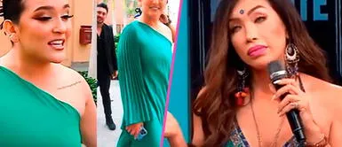 Nicole Akari critica la vestimenta que usó Daniela Darcourt en el matrimonio de Ezio y Karen. Nicole Akari ‘fulmina’ a Daniela Darcourt por vestido que usó en la boda de Karen Schwarz: “El traje era para una señora”