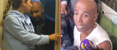 Luis Guadalupe mostró su dolor en conferencia de prensa. 'Cuto' Guadalupe amenaza en vivo a periodista de Magaly Medina en plena conferencia