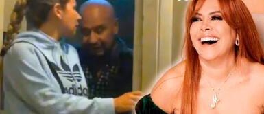 Hombre ampayado con esposa del 'Cuto' Guadalupe estaría casado, según Magaly Medina Hombre ampayado con esposa del 'Cuto' Guadalupe estaría casado, según Magaly Medina