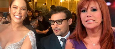 Magaly Medina asegura que Karen Schwarz y Ezio Oliva se casaron por conveniencia Magaly Medina revela la real razón que llevó a que Karen Schwarz y Ezio Oliva se casen