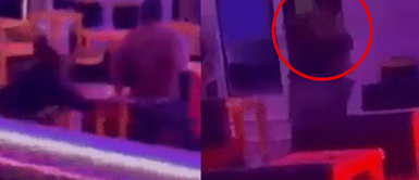 La peruana encontró a su esposo en un prostíbulo. Peruana encuentra a su esposo en prostíbulo y lo saca a golpes: "¡Ya fuiste, infiel!"