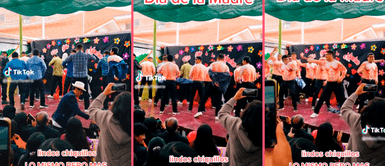 Padres sorprenden con escultural musculatura en baile por el Día de la Madre Padres sorprenden con escultural musculatura en baile por el Día de la Madre: "¿Dónde venden esos polos?