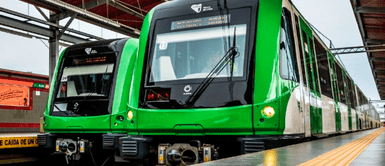 Metro de Lima suspende servicio por presencia de joven en sus vías Metro de Lima suspendió servicio por presencia de joven en sus vías