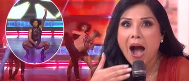 Tula Rodríguez echa en vivo a participante de 'EEG' por usar tacos en baile Tula Rodríguez echa en vivo a participante de 'EEG' por usar tacos en baile