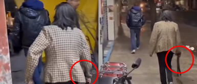 Una madre no aguantó que su hijo le mienta y lo sacó a correazos. Madre agarra a correazos a su hijo tras encontrarlo en un bar: "¡Trabaja, no seas ocioso!"