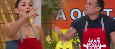 Christian Domínguez cuadra a Pamela Franco en vivo por mangonearlo Christian Domínguez cuadra a Pamela Franco en vivo por mangonearlo