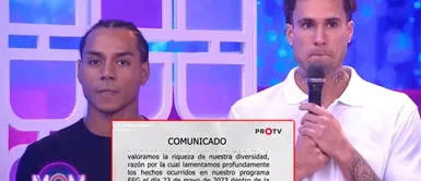 ¿Gino Assereto no va más en 'EEG? Pro TV emite comunica tras acto racista ¿Gino Assereto no va más en 'EEG? Pro TV emite comunicado tras acto racista