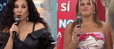Macarena Vélez arremete contra Janet por reclamarle que se fue de boleto Macarena Vélez pone en su sitio a Janet por reclamarle que se fue de boleto: "Si salgo o no salgo es mi vida"