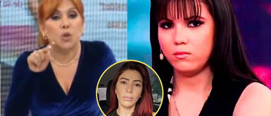 Magaly muestra pruebas que desmienten a Greyssi Ortega sobre amenazas a su hermana, Milena Zárate. Magaly Medina desenmascara a Greyssi Ortega y filtra pruebas sobre mujer que amenaza a Milena Zárate