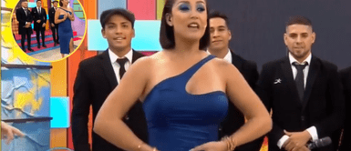 La curiosa presentación que hizo Karla Tarazona de Christian Domínguez. Karla Tarazona presentó así a Christian Domínguez en “Préndete”: “Soltero y sin compromiso”