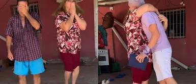 La escena conmovió a millones de internautas. Joven regala una casa a sus padres y ellos lloran de la emoción: "Trabajaron toda su vida"