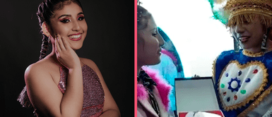 Milena Warthon es premiada por peruanos en Chile tras representar la cultura peruana Milena Warthon es premiada por peruanos en Chile tras representar la cultura peruana