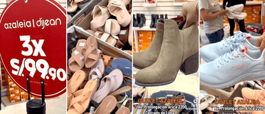 ¡3 zapatos por S/ 99.90! Outlet de Azaleia lanza precios de remate en Cercado de Lima ¡3 zapatos por S/ 99.90! Outlet de Azaleia lanza precios de remate en Cercado de Lima
