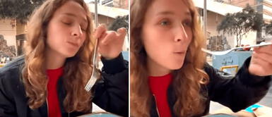 Rumana prueba el ceviche por primera vez y se reacción se hace viral en TikTok: De Perú es el original Rumana prueba el ceviche por primera vez y se reacción se hace viral en TikTok: "De Perú es el original"