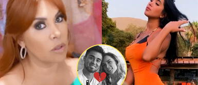 Magaly afirma que Melissa Paredes estaría disfrutando la ruptura de Ale Venturo con Rodrigo Cuba. Magaly afirma que Melissa disfruta ruptura de Ale Venturo y el 'Gato' Cuba: “Se le nota su sonrisa de satisfacción”