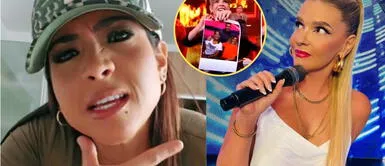 Katia Palma responde con todo a Johanna San Miguel. Katia Palma no se queda callada y le responde con todo a Johanna San Miguel: “No me soportas, estás llena de odio”