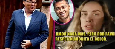 Jorge Cuba se ríe de las palabras de Ale Venturo Jorge Cuba se ríe de las palabras de Ale Venturo