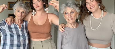 La joven contó que cumplirá el último deseo de su abuelita. Adulta mayor se someterá a eutanasia, pero antes pide un último deseo: cenar con su nieta