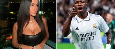 Camila Escribens brinda detalles de la relación que tiene con Vinicius Junior ¿Camila Escribens y Vinicius Jr son enamorados? Miss Perú contó cuál es su relación con el brasileño