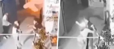 Video de robo sorprende al terminar en un romántico abrazo con el delincuente ¡Amor en tiempos de delincuencia! Un robo a mano armada terminó en romántico final