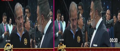 'Chibolín' humillando a su productor en vivo 'Chibolín' humillando a su productor en vivo