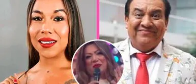 Dayanita se enoja tras imitación de Manolo Rojas y lo confronta. Dayanita se enoja en VIVO tras imitación de Manolo Rojas y lo confronta: “Discúlpame, pero no soy ella”