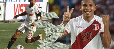 ¿Cuánto ganaría Edison Flores en Universitario? Descubre la millonaria suma en dólares que podría recibir Edison Flores y la millonaria suma en dólares que le pagaría Universitario para que use la camiseta
