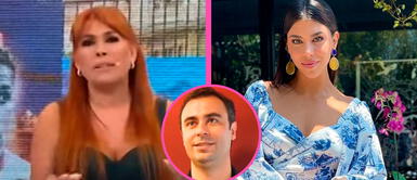 Magaly Medina aplaude a Alondra García por su nuevo galán. Magaly Medina aplaude a Alondra García por su nuevo galán.