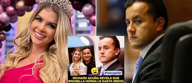 Richard Acuña se viraliza por declaración que nunca hizo sobre Brunella Horna: "Gasta medio millón semanal" Richard Acuña se viraliza por declaración que nunca hizo sobre Brunella Horna: "Gasta medio millón semanal"