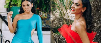 Cielo Torres deslumbra en redes sociales con sus outfits. Cielo Torres causó sensación al posar con vestido de ilusión óptica inspirado en Kendall Jenner