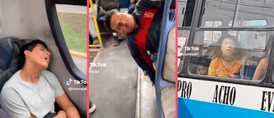 Pasajeros tienen terror de ser víctimas del nuevo trend de TikTok que te graba durmiendo Pasajeros tienen terror de ser víctimas del nuevo trend de TikTok que te graba durmiendo