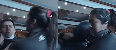 La señora encontró a su esposo infiel en un chifa y lo agarró a cocachos. "Me la vas a pagar": Peruana encuentra a su esposo con amante en un chifa y conmociona TikTok