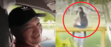 El señor no se esperaba ese final y su reacción se volvió viral. Hombre se burla de 'caliente' pareja, pero se lanza sobre ellos al reconocer a la joven